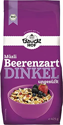 Bauckhof Dinkel Müzli Beerenzart Bio (2 x 425 gr) von Bauck