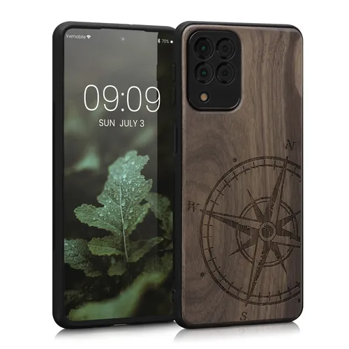 Holz Schutzhülle für Samsung Galaxy M53 5G