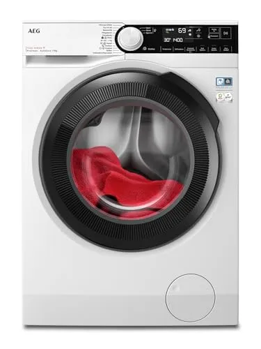 AEG LR7D70490 Waschmaschine - ProSteam & AutoDose - 9 kg - Waschmaschine mit 9 kg Fassungsvermögen, ProSteam-Technologie für effizientes Auffrischen und automatische Dosierung für optimale Waschmittelmenge. Ideal für große Haushalte.