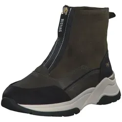 MUSTANG Damen Booty Military 40 EU - Wanderschuhe mit Keilabsatz, ideal für komfortable Outdoor-Aktivitäten und stylishen Look.