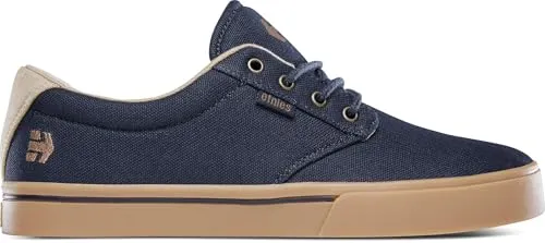 Etnies Herren Jameson 2 Eco Skateboardschuhe, Blau - Herren-Skateboardschuhe mit umweltfreundlicher Konstruktion, ausgestattet mit einer bequemen Foam Lite Einlegesohle und einer Laufsohle aus 20% recyceltem Gummi für nachhaltigen Komfort.