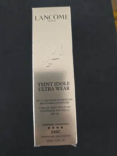Lancôme Teint Idole Ultra Wear Foundation 245C 30 ml - Make-up Foundation mit 24h Halt, perfekter Deckkraft und mattem Finish, passt sich individuell jedem Hautton an.
