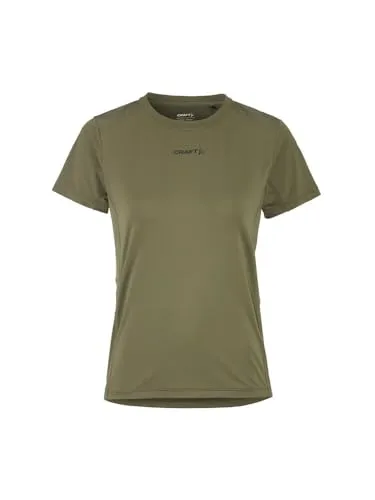 Craft Damen Sportshirt ADV Essence SS Tee 2 RIFT – Ergonomisches Trainingsshirt L mit Mesh-Einsätzen – Nachhaltiges Kurzarm-Top für Workout & Fitness