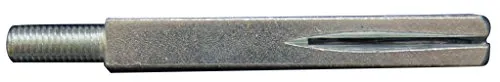 Alpertec 32230550K1 Wechselstift 8x80mm verzinkt M6x17 Ansatz Befestigungsstift für Drückergarnitur Türdrücker Türbeschläge Neu