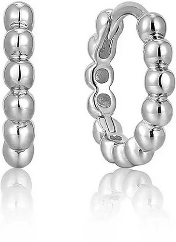 ANIA HAIE E045-03H Kugel Kreolen - Elegante Kugel Kreolen aus hochwertigem Edelstahl, perfekt für jeden Anlass und ein Must-Have für dein Schmuckkästchen.