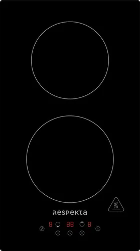 Respekta KM9140I-28 Dominokochfeld Induktion - Kochfeld in kompakter 29 cm Breite, mit TouchControl und praktischer Timer-Funktion für präzises Kochen, ideal für kleine Küchen.