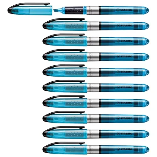 STABILO - Textmarker - NAVIGATOR - 10er Pack - royalblau