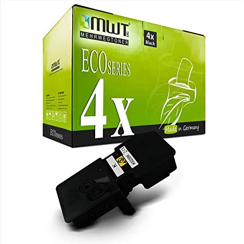 4X MWT Toner kompatibel für Kyocera Ecosys M 5521 wie TK-5220K TK5220K TK5220 TK-5220 Black