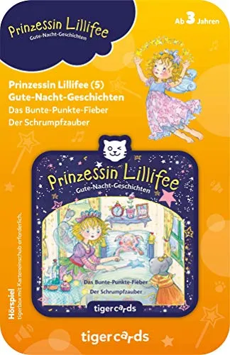 tigermedia tigercard Prinzessin Lillifee Folge 9 10 Gute-Nacht-Geschichten Einschlafen Beruhigung Kinder tigerbox Hörbox Hörspiele Hörbücher Musik
