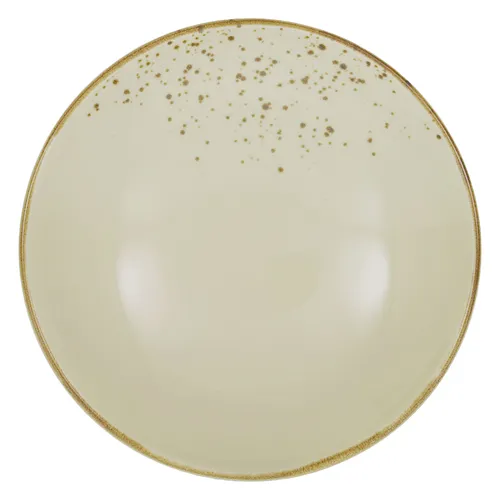 CreaTable Suppenteller 22cm in beige von CreaTable