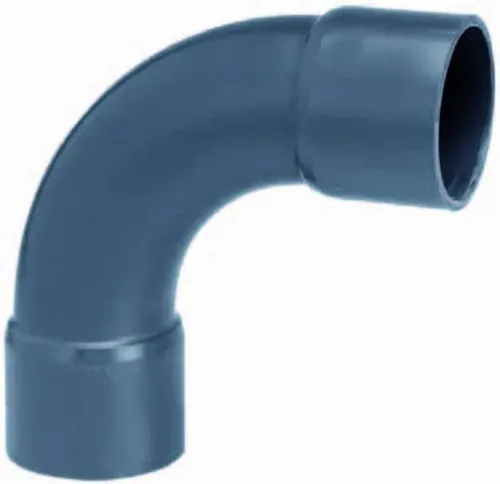 PVC-Bogen 90° 50 mm