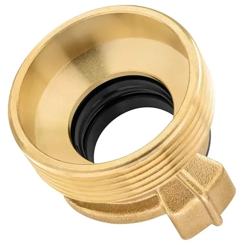 Poppstar Messing Schnellkupplung 1 1/2 Zoll Außengewinde (G 1 1/2