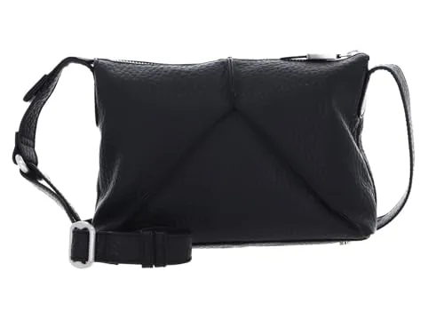 VLD Umhängetasche schwarz MAUD - Sportlich-elegante Umhängetasche mit viel Stauraum, gepolstertem Smartphonefach und verstellbarem Schulterriemen für optimalen Tragekomfort.