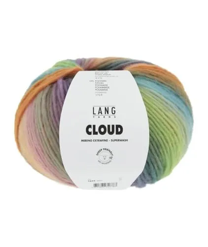 Lang Yarns Cloud 1077.0021 - blau/orange/grün/pink