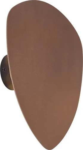 Produktbild QAZQA Design Wandleuchte Bronze Organisch 32cm 2-flammig