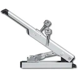 Handhebel GEZE OL 90N / OL 95, abschließbar, Aluminium 083844
