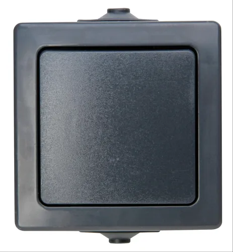 Aus-/Wechsel-Schalter NAUTIC anthrazit in grau von ES Logistik