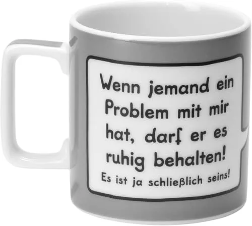 Kaffee- & Teebecher Grau von Sheepworld