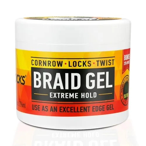 All Day Locks Braid Gel (Familiengröße) in orange von AllDay Locks