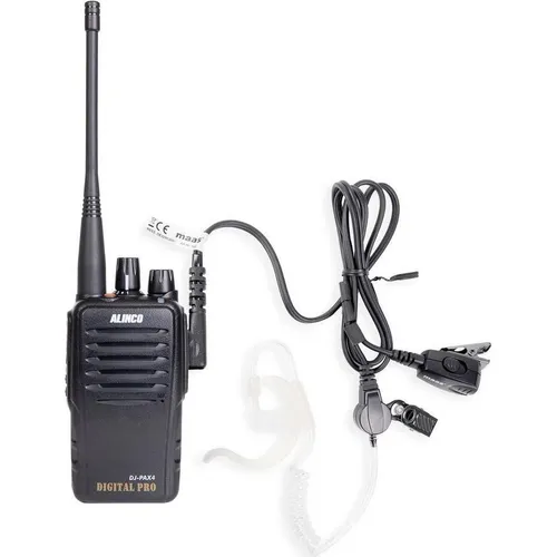 Alinco Team-Set DJ-PAX-4 + KEP-24-VK 150097 - Funkgeräte 5er Set mit Alukoffer, ideal für Gruppenkommunikation, inklusive 5 leistungsstarker Alinco DJ-PAX-4 Handfunkgeräte für klare und zuverlässige Kommunikation.