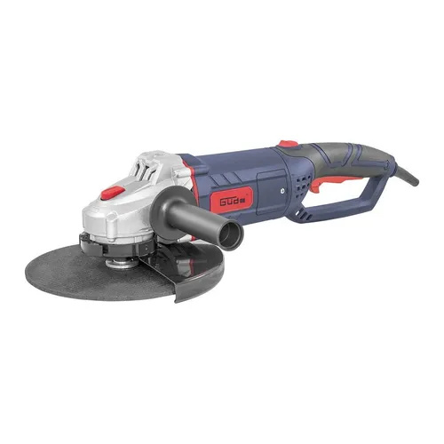 Güde Winkelschleifer WS 230-2350 R - Nutfräsen-Zubehör, leistungsstarker 2350 W Winkelschleifer mit 6500 U/min für präzise Schnitte und eine maximale Trenntiefe von 65 mm.