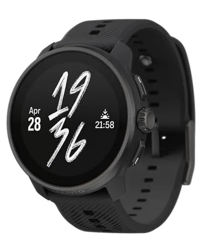 SUUNTO Race S Laufuhr – Leichte Sportuhr mit AMOLED Touchscreen & GPS - Dünn und leicht, ideal für Training und Alltag. Mit präziser GPS-Ortung, 95+ Sportmodi und langer Akkulaufzeit ist die SUUNTO Race S Ihr perfekter Begleiter für alle Aktivitäten.