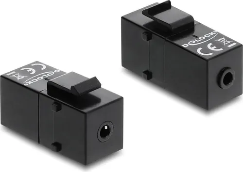 Delock Keystone Modul Klinkenbuchse 3,5 mm 4 Pin zu Klinkenbuchse