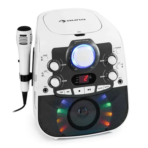 AUNA StarMaker 2.0 Karaokeanlage mit Bluetooth und LED von Auna