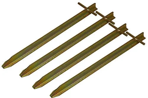 St. Campiro® TT-Profil Eisen Heringe 30cm Pavillon Zelt Vorzelt Erdnägel Camping … 4