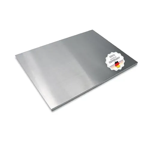Edelstahl Arbeitsplatte Knetbrett [70x50 cm]