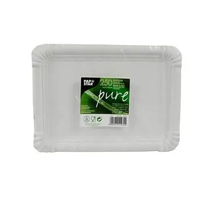 PAPSTAR Pappteller pure 23,0 x 16,5 cm, 250 St.