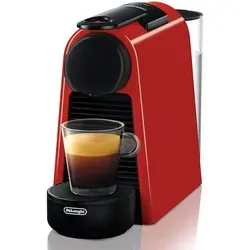 Nespresso De Longhi Essenza Mini EN 85.R - 1-Tassen-Kaffeekapselmaschine mit 19 bar Pumpendruck, platzsparend und inkl. Welcome Set mit 7 Kapseln
