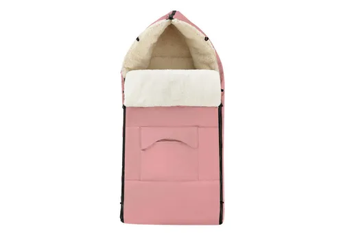 Daliya® Fußsack Schlafsack und Fußsack für Buggy und Sportsitz, Winterfußsack, Universell für alle Kinderwagen, Kuschelig, Tasche zum Verstauen