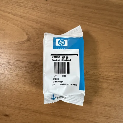HP Tinte C6656AE 56 schwarz - Original Druckerpatrone - Druckerpatrone für hochwertige Ausdrucke, passt für zahlreiche HP DeskJet Modelle und bietet zuverlässige Leistung.