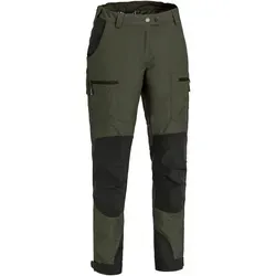 Pinewood 3085 Caribou TC Damen Hose Moosgrün/Schwarz (153) - Robuste Damen Outdoorhose mit 4-Wege-Stretch für optimale Bewegungsfreiheit und Komfort. Ideal für aktive Touren, ausgestattet mit Ventilationsöffnungen und wasserabweisendem Bionic Finish®.