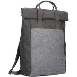 Benno BE260 Rolltop-Rucksack - Vielseitiger und wasserabweisender Laptop-Rucksack (16/18 L) mit robustem Material, ideal für Uni, Büro oder Freizeit, inkl. Laptopfach, Flaschenhalter und Schlüsselband.