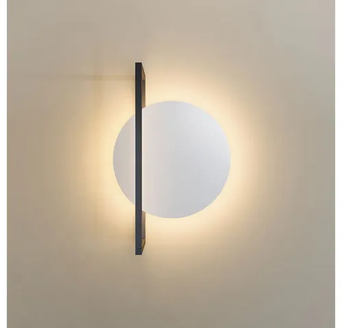 s.luce Wandleuchte Artus Wandleuchte Weiß, Warmweiß