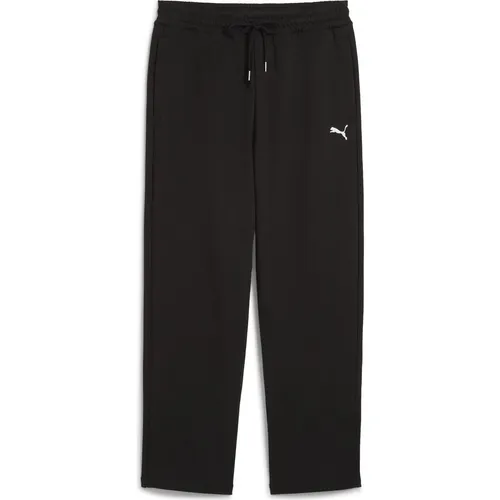 PUMA Herren Wardrobe ESS Relaxed Jogginghose XL, Black - Sport – Jogginghosen für Herren mit relaxed Fit aus weichem French Terry, ideal für Komfort und Bewegungsfreiheit beim Training oder Entspannen.