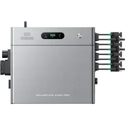 Zendure SolarFlow 2400 Pro mit 4 x AB3000L Speicher - Intelligente Steuer- und Wechselrichtereinheit für modulare Stromlösungen. Ideal für Notstromversorgung und Off-Grid-Anwendungen. Flexibel erweiterbar mit bis zu 16,8 kWh Kapazität.
