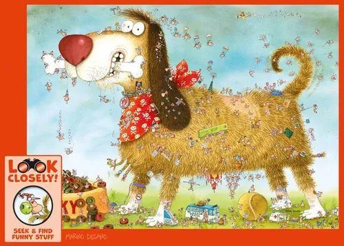 HEYE Puzzle Na psovi 1000 dílků von Heye