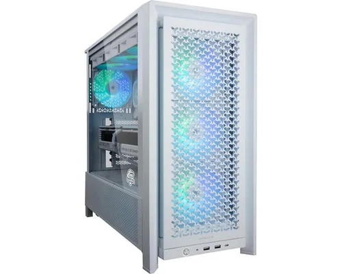 ONE GAMING Gaming PC White Edition AR843 Gaming-PC (AMD Ryzen 7 5800XT, Radeon RX 9060 XT, 16 GB RAM, 1000 GB SSD, Wasserkühlung)