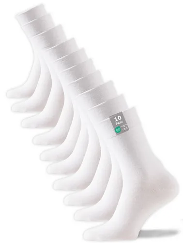 Cotton Prime® Socken Baumwollsocken - Back to Basic (10-Paar) in angenehmer Baumwollqualität