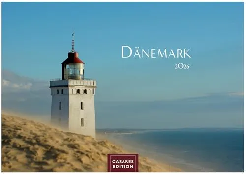 Dänemark Kalender 2026 – Wandkalender | Fotokalender Nordeuropa 24x35cm - Inspirierende Fotos von Dänemarks unberührter Natur, Küsten, Inseln und Wäldern