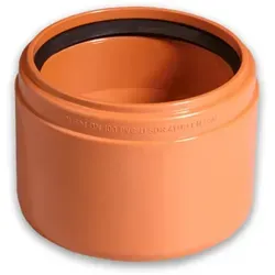 Kanalrohrsystem KG-Anschluss DN 160 - Sanitärinstallation mit hochwertigem Anschluss an Steinzeug Muffe, ideal für langlebige und sichere Abwasserentsorgung.