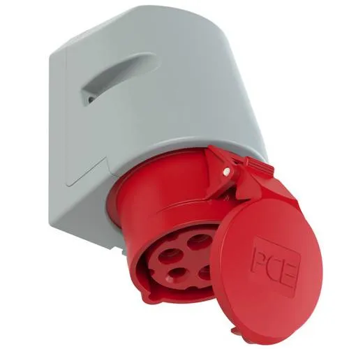 PCE 115-6tt CEE Wandsteckdose 16A 5polig 400V 1St.