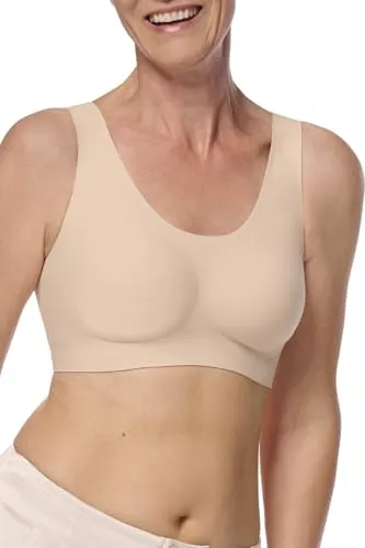 Amoena Linda Soft-BH für Damen – Größe L, Farbe Sand von Amoena