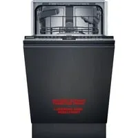 SR93EX24LE Vollintegrierter Geschirrspüler 45 cm - Energieeffizienter Geschirrspüler mit varioScharnier und openAssist, ideal für kleine Küchen, leise mit nur 44 dB und praktischem infoLight.