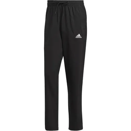 adidas Herren Aeroready Essentials Stanford Open Hem Pants - Sporthose aus 100% recyceltem Polyester mit AEROREADY-Technologie für optimale Feuchtigkeitsregulierung, ideal für Fitness und Freizeit.