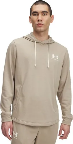 Under Armour Rival Terry LC HD Kapuzenpullover Herren - Brown Onyx White (299-112) S - Der Under Armour Rival Terry LC HD Kapuzenpullover vereint Komfort und Funktionalität. Leichtes French-Terry-Material sorgt für ein angenehmes Tragegefühl, während die offenen Seitentaschen praktischen Stauraum bieten.