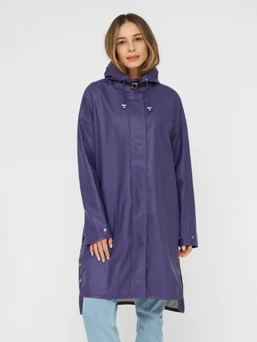 Ilse Jacobsen Regenmantel RAIN71 mit Kapuze - Funktionsjacke, wasserdicht und leicht, ideal für wechselhaftes Wetter mit verstellbarer Kapuze und 2-Wege Reißverschluss.